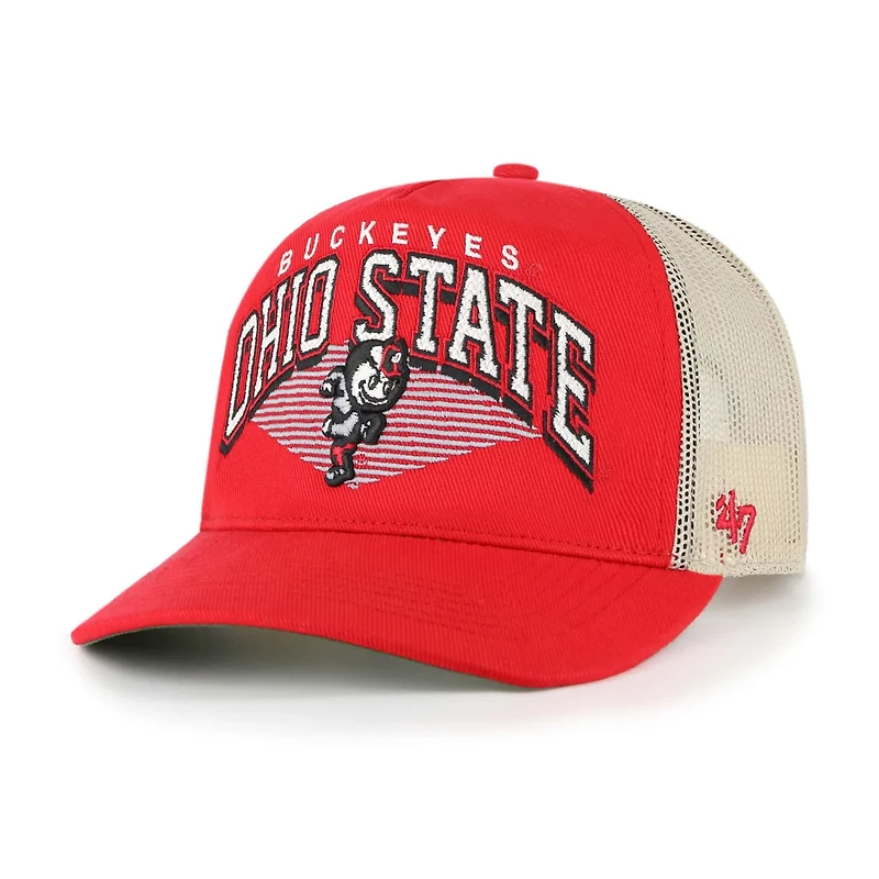 '47 Ohio State Buckeyes Pomona Mesh Hitch Adjustable Trucker Hat