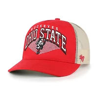 '47 Ohio State Buckeyes Pomona Mesh Hitch Adjustable Trucker Hat
