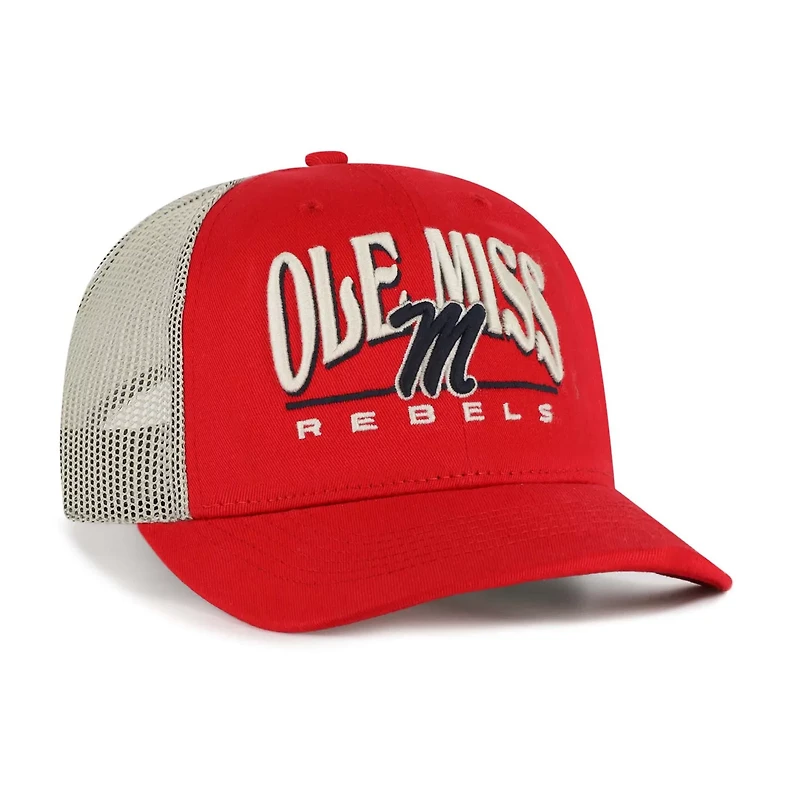 '47 Ole Miss Rebels Arid Adjustable Trucker Hat