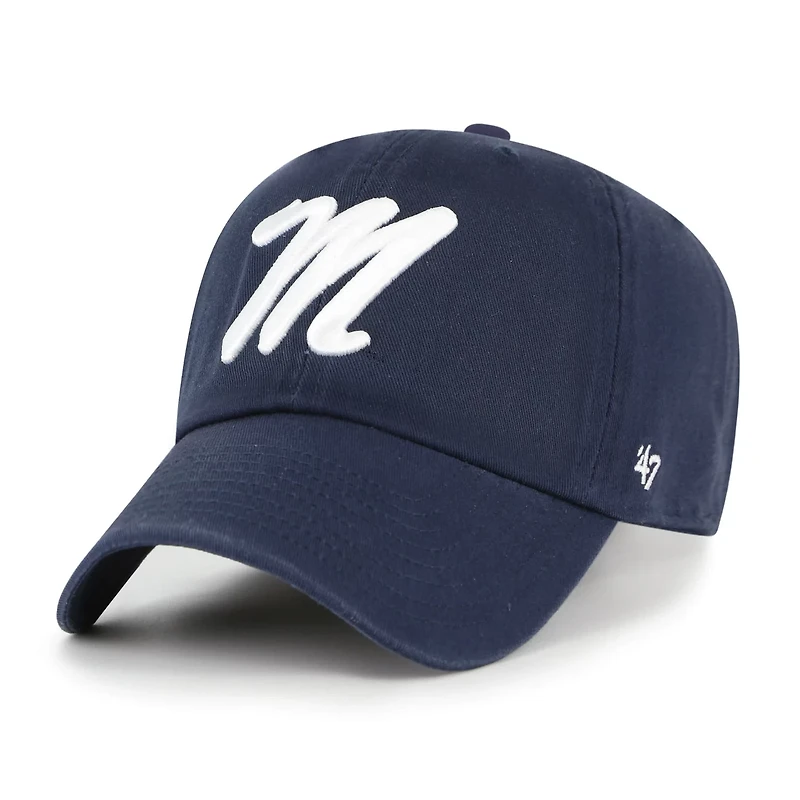 47 Ole Miss Rebels Clean Up Adjustable Hat