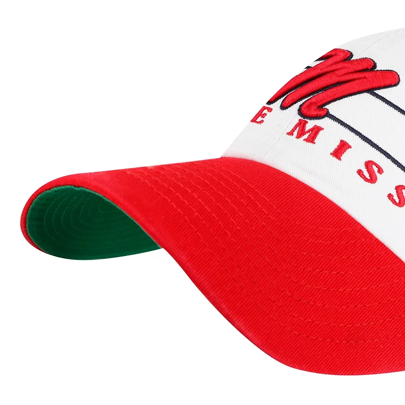 '47 Ole Miss Rebels Gridiron Clean Up Adjustable Hat
