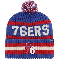 '47 Philadelphia 76ers Bering Cuffed Knit Hat with Pom