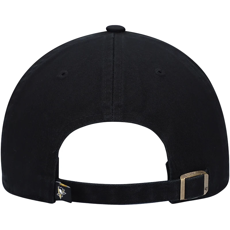'47 Pittsburgh Penguins Logo Clean Up Adjustable Hat