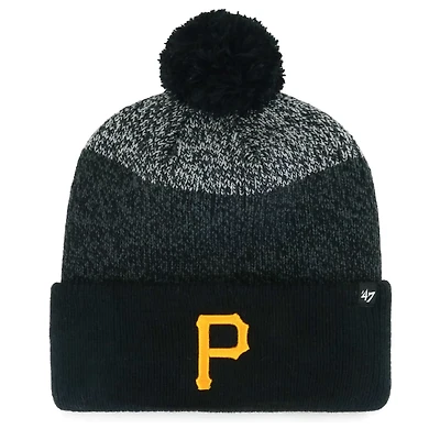 '47 Pittsburgh Pirates Darkfreeze Cuffed Knit Hat with Pom