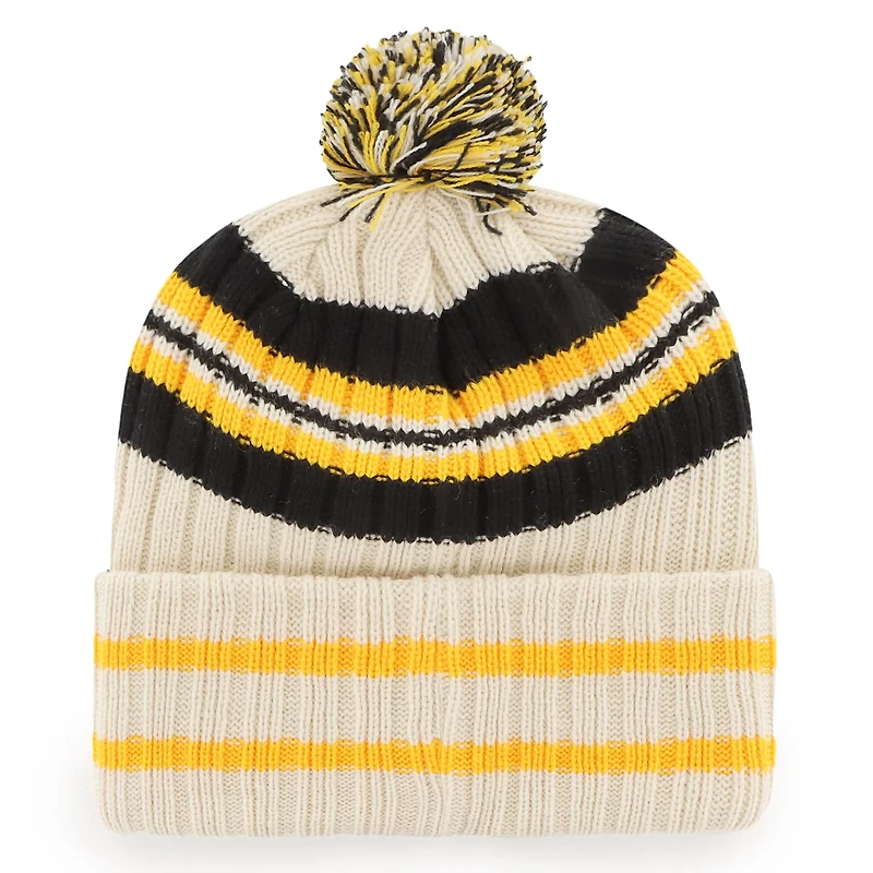 '47 Pittsburgh Pirates Home Patch Cuffed Knit Hat with Pom