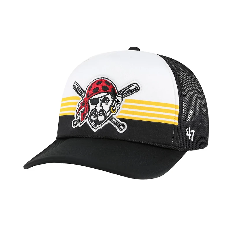 '47 Pittsburgh Pirates Lift Off Foam Front Mesh Trucker Adjustable Hat