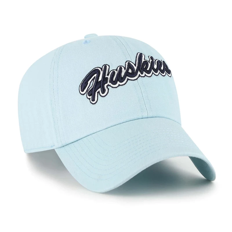 '47 Powder UConn Huskies Vault Clean Up Adjustable Hat