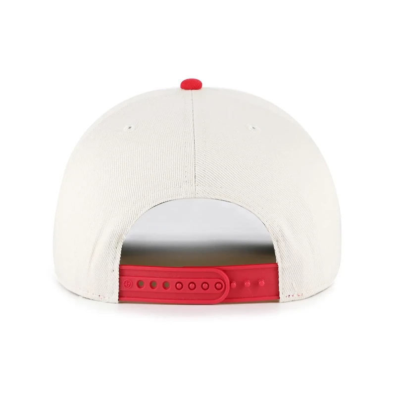 '47 Red Houston Rockets Pomona Two-Tone Rope Hitch Adjustable Hat