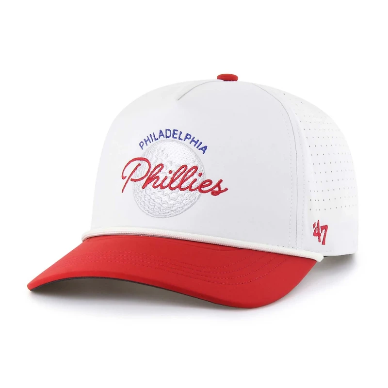 '47 Red Philadelphia Phillies Gimmie Golf Hitch Rope Adjustable Hat