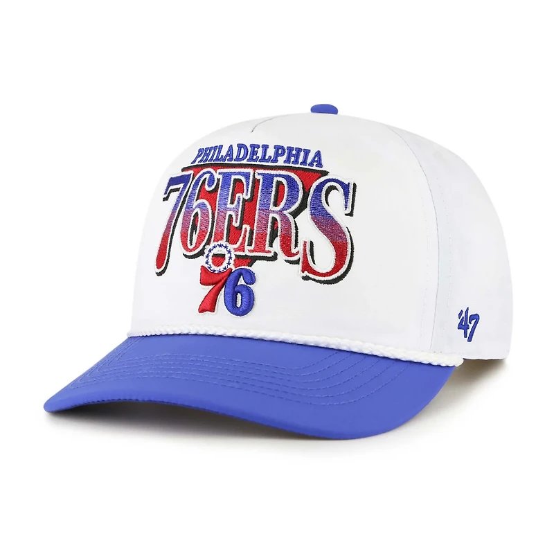 '47 Royal Philadelphia 76ers Tribute Two-Tone Hitch Adjustable Hat
