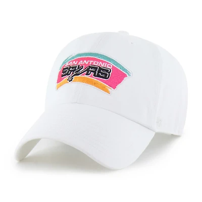 '47 San Antonio Spurs Hardwood Classics Clean Up Adjustable Hat