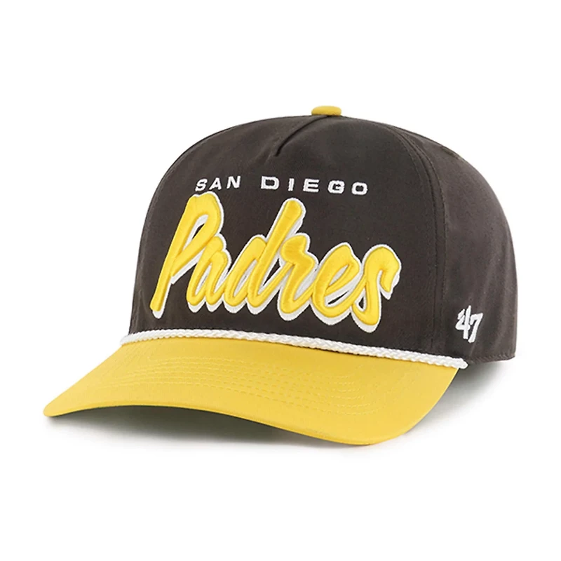 '47 San Diego Padres Dropshadow Rope Hitch Adjustable Hat