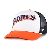 '47 San Diego Padres Foam Front Script Trucker Snapback Hat