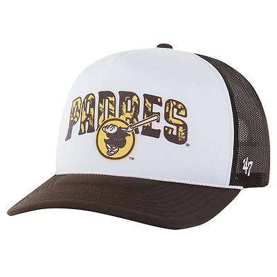 '47 San Diego Padres Retro Region Foam Trucker Adjustable Hat