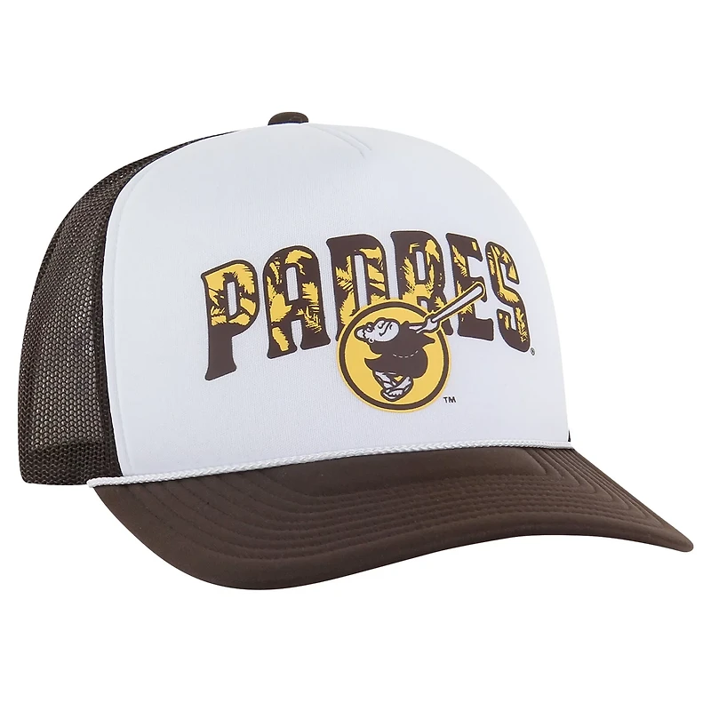 '47 San Diego Padres Retro Region Foam Trucker Adjustable Hat