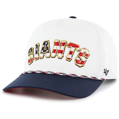 '47 San Francisco Giants Flag Script Hitch Snapback Hat