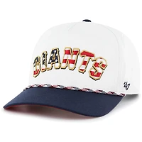 '47 San Francisco Giants Flag Script Hitch Snapback Hat
