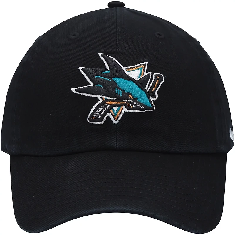 '47 San Jose Sharks Team Logo Clean Up Adjustable Hat