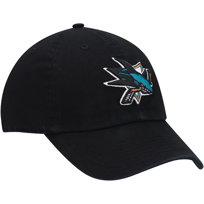 '47 San Jose Sharks Team Logo Clean Up Adjustable Hat