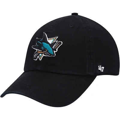 '47 San Jose Sharks Team Logo Clean Up Adjustable Hat