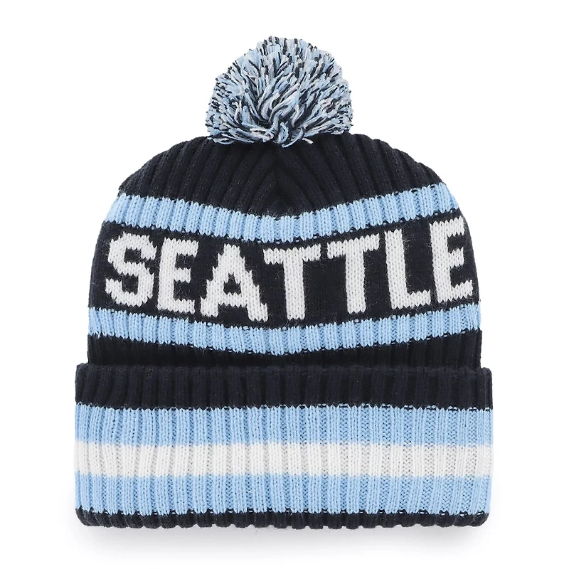 '47 Seattle Kraken Bering Cuffed Knit Hat with Pom