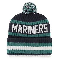 '47 Seattle Mariners Bering Cuffed Knit Hat with Pom