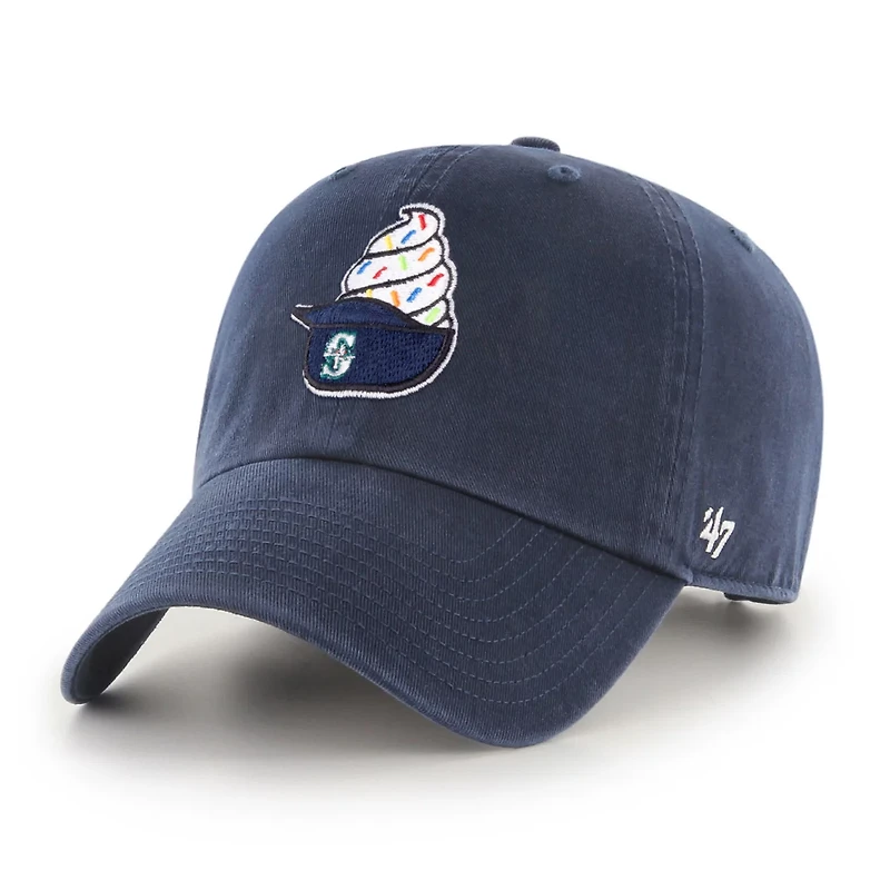 '47 Seattle Mariners Ice Cream Helmet Clean Up Adjustable Hat