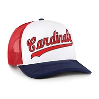 '47 St Louis Cardinals Foam Front Script Trucker Snapback Hat