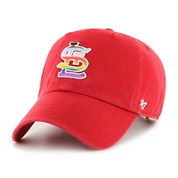 '47 St Louis Cardinals Team Pride Clean Up Adjustable Hat