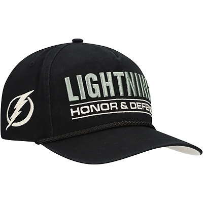 '47 Tampa Bay Lightning OHT Military Appreciation Homeland Honor and Defend Hitch Adjustable Hat