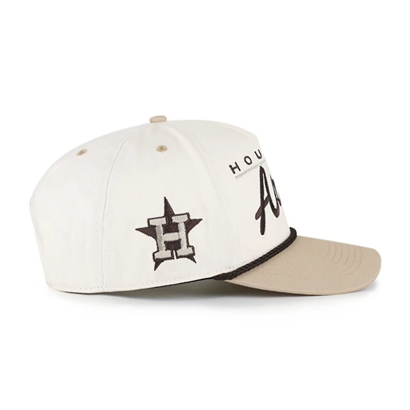 '47 Tan Houston Astros Neutral Terrain Hitch Rope Adjustable Hat