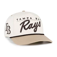 '47 Tan Tampa Bay Rays Neutral Terrain Hitch Rope Adjustable Hat