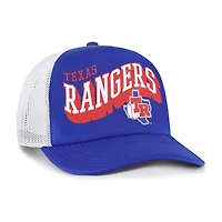 '47 Texas Rangers Meander Foam Trucker Snapback Hat