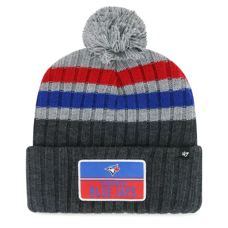 '47 Toronto Jays Stack Cuffed Knit Hat with Pom