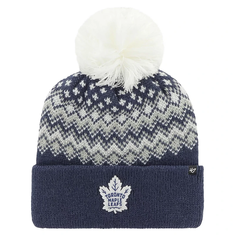'47 Toronto Maple Leafs Elsa Cuffed Knit Hat with Pom
