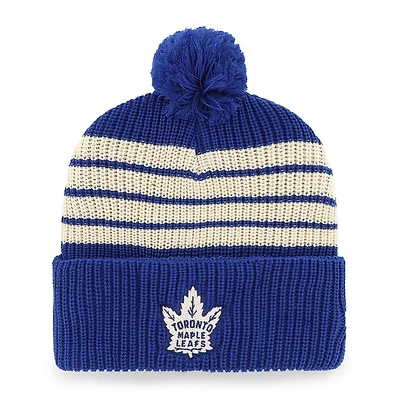 '47 Toronto Maple Leafs Old Time Hockey Barn Cuffed Knit Hat with Pom