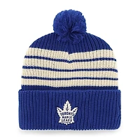 '47 Toronto Maple Leafs Old Time Hockey Barn Cuffed Knit Hat with Pom