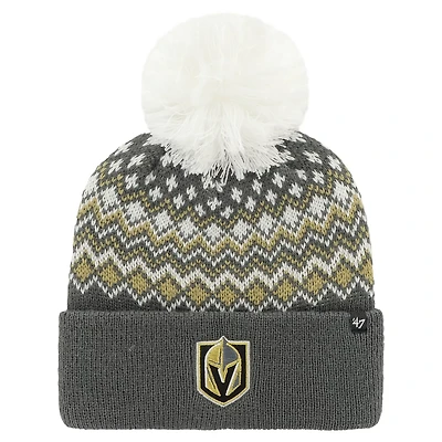 '47 Vegas Golden Knights Elsa Cuffed Knit Hat with Pom