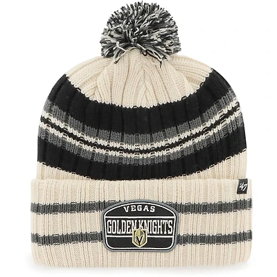 '47 Vegas Golden Knights Hone Patch Cuffed Knit Hat with Pom