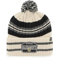 '47 Vegas Golden Knights Hone Patch Cuffed Knit Hat with Pom
