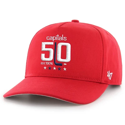 '47 Washington Capitals 50th Anniversary Hitch Adjustable Hat