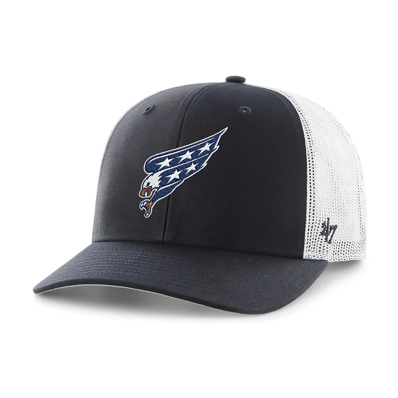 47 Washington Capitals Screaming Eagle Logo Trucker Adjustable Hat
