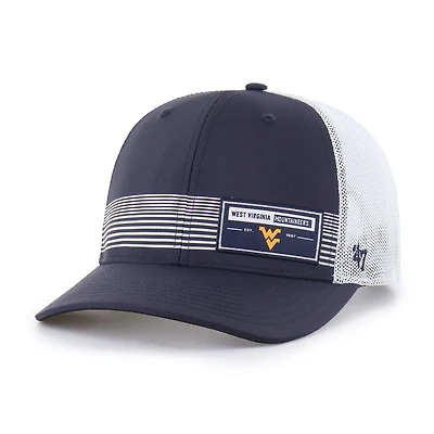 '47 West Virginia Mountaineers Rangefinder brrr Trucker Adjustable Hat