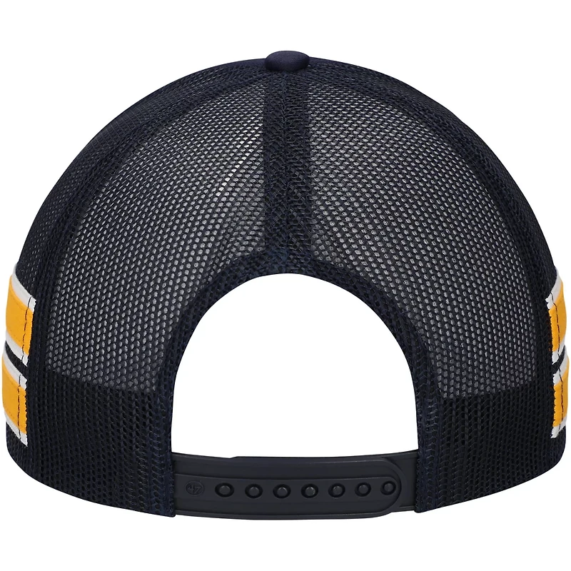 '47 West Virginia Mountaineers Sideband Trucker Adjustable Hat