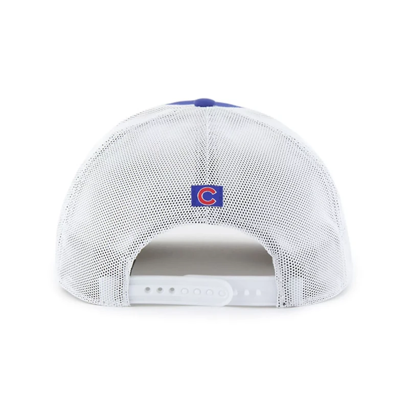 '47 White Chicago Cubs Scratch Adjustable Trucker Hat