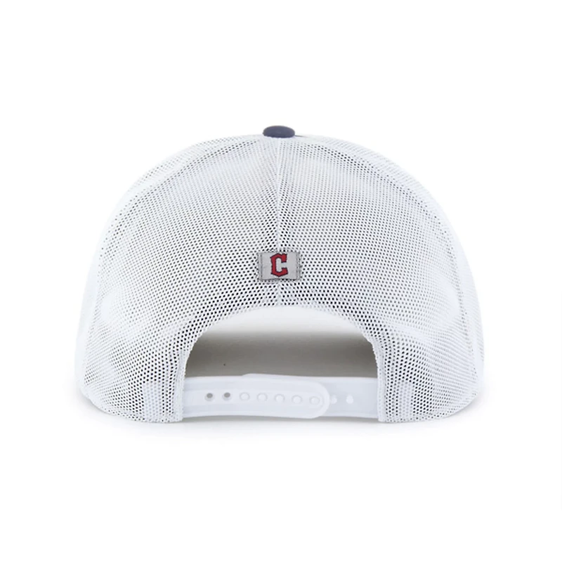 '47 White Cleveland Guardians Scratch Adjustable Trucker Hat
