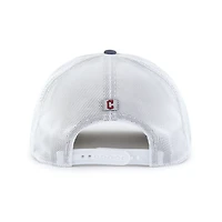 '47 White Cleveland Guardians Scratch Adjustable Trucker Hat