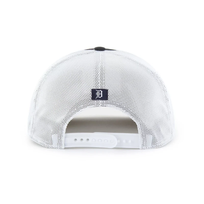'47 White Detroit Tigers Scratch Adjustable Trucker Hat