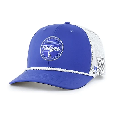 '47 White Los Angeles Dodgers Fairway Trucker Adjustable Hat