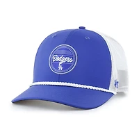 '47 White Los Angeles Dodgers Fairway Trucker Adjustable Hat